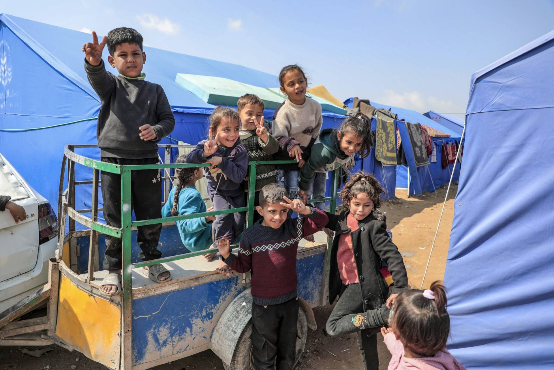 In northern Gaza City, a local teacher has turned a simple tent into a vibrant space for yoga and creative activities that help children cope with the challenges of life amid conflict. Through gentle movements, breathing exercises and play, young participants find moments of calm, laughter and connection